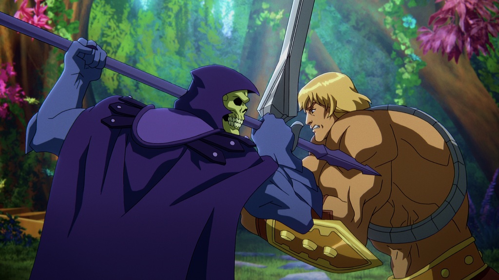 skeletor and heman battle